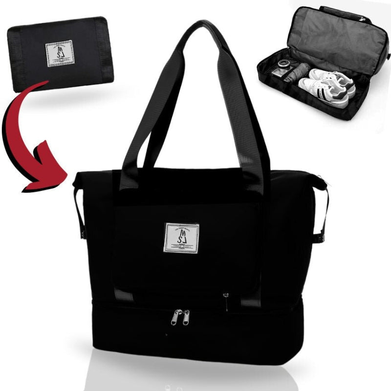 All-in-One Collapsible Wet & Dry Travel Duffel Bag
