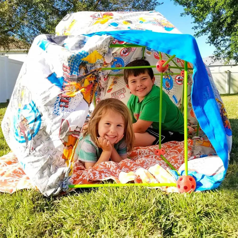 TinyBuilders | Childrens Fort Building Kit