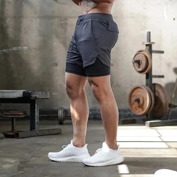 3 in 1 Tactical Fitness Shorts - TARHUS