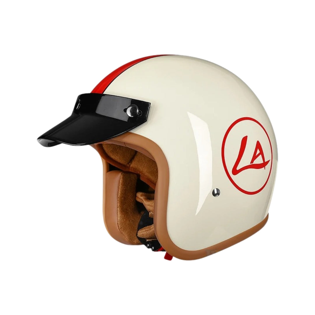 The Street King | Vintage Open Face Helmet – DOT & ECE Approved TARHUS