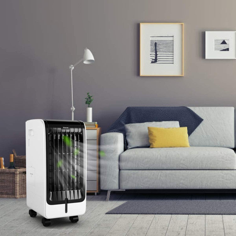 Aerocool | Portable Evaporative Cooler – 3-Speed Air Fan with Timer & 6L Tank