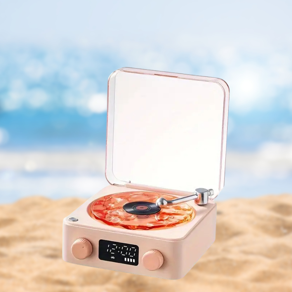 Retro Waves Vinyl Player