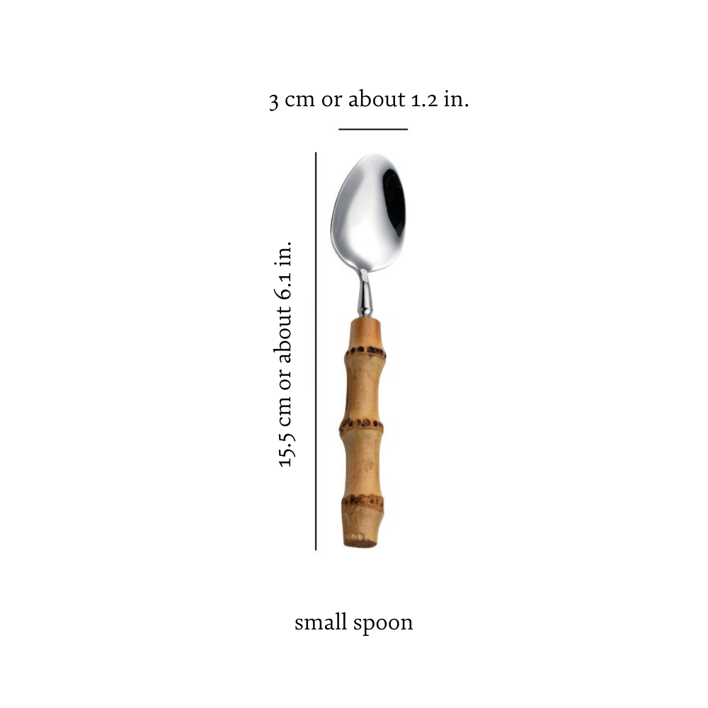 Natural Bamboo Flatware Set TARHUS