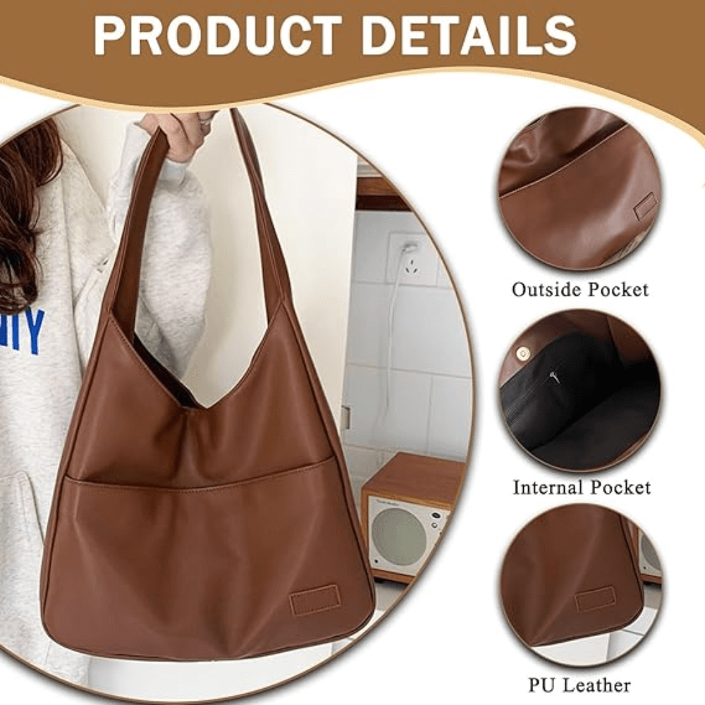 Elegant Hobo Shoulder Bag