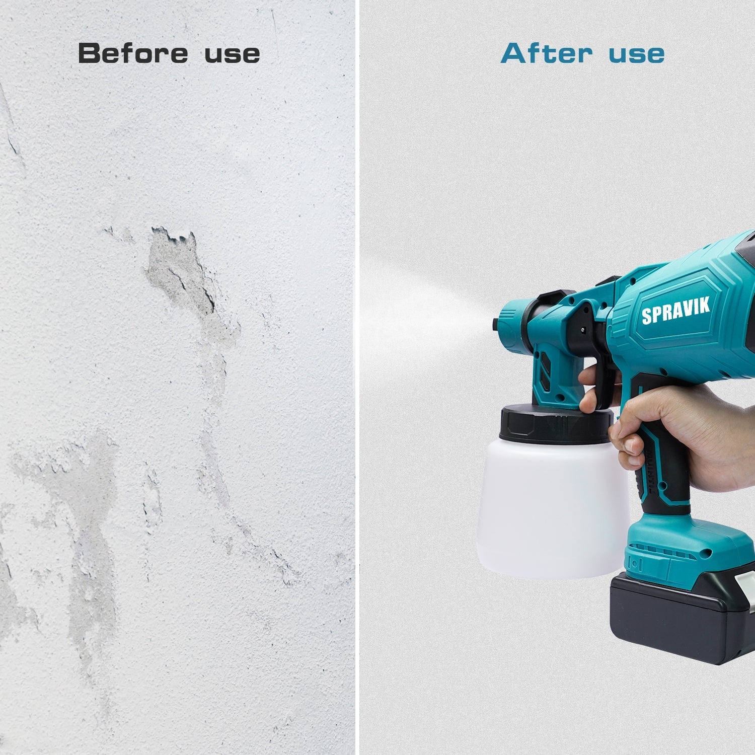 Cordless Paint Sprayer – High-Pressure Precision & Effortless Coverage TARHUS  Paint Sprayer