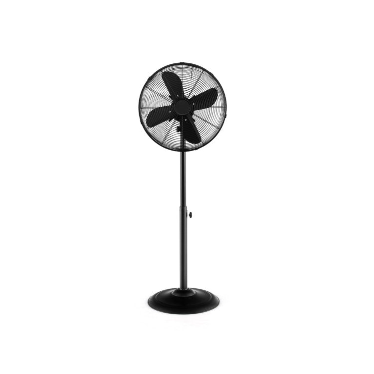 AeroMax | Pedestal Fan – Adjustable Height & Oscillating Cooling