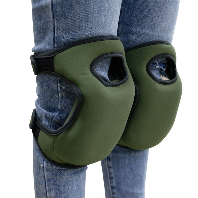 Outdoor Garden Knee Pad for Gardening and Pruning, Thickened Elastic Adjustable Knee Cushion TARHUS