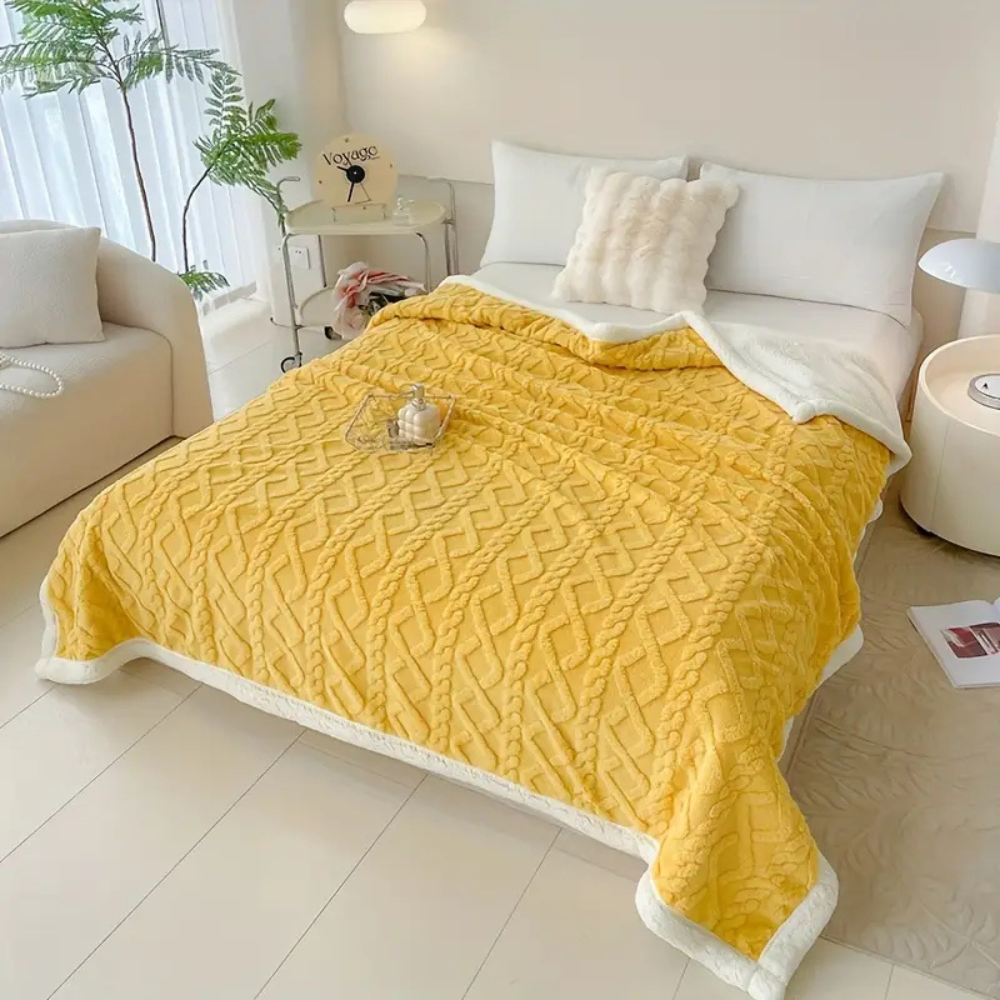 CozyNest Sherpa Blanket