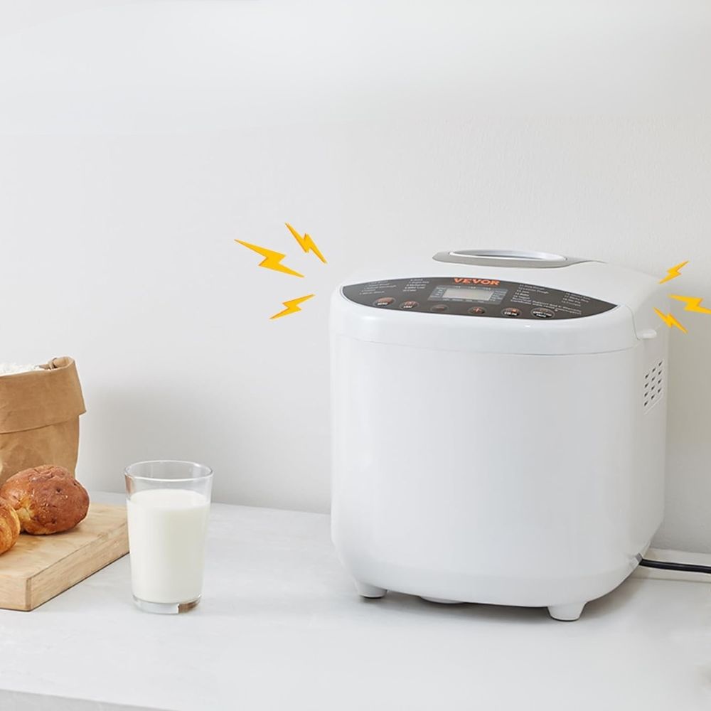 Large Bread Maker Machine – Non-Stick Automatic Bread Baking Machine - TARHUS