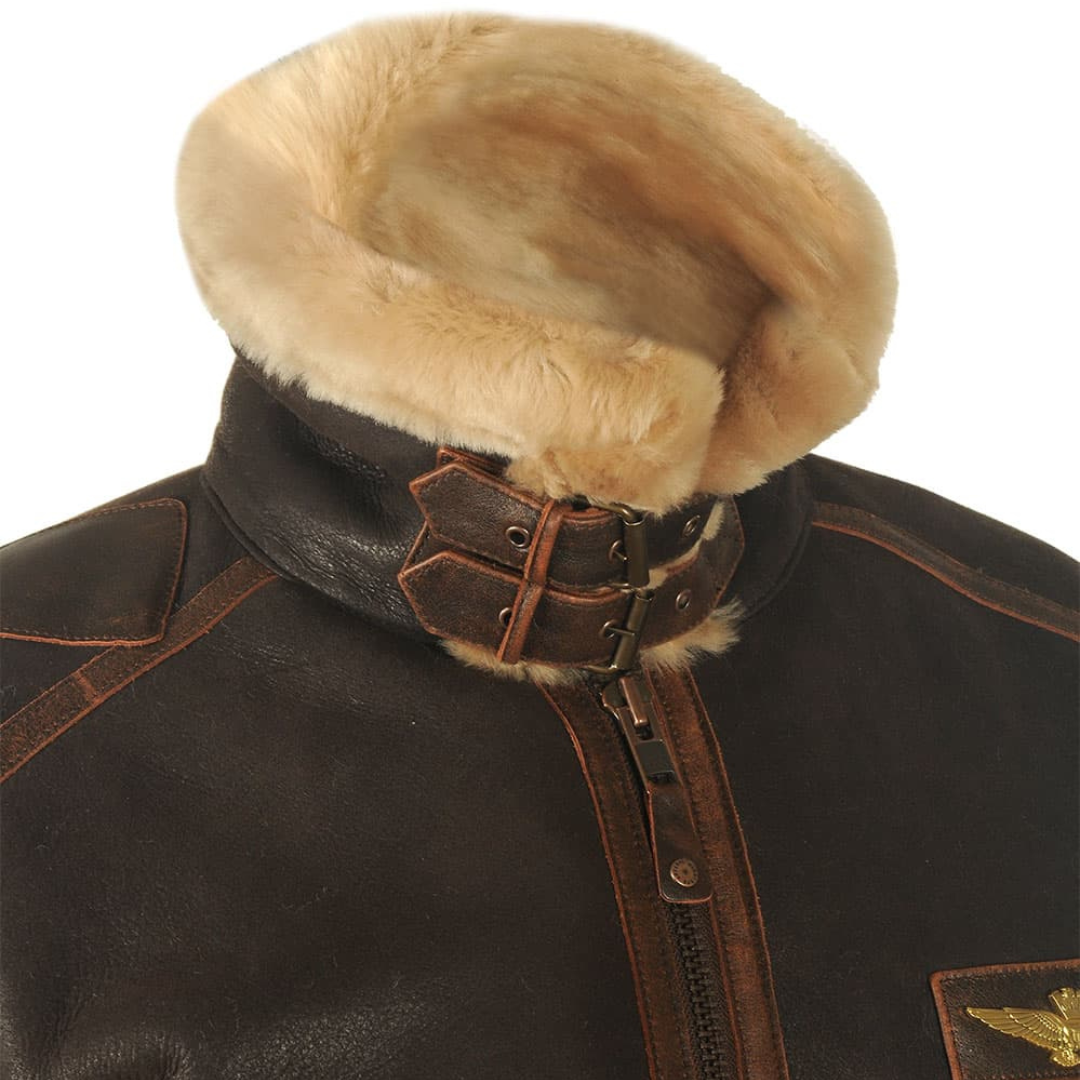 Men’s Pilot Winter Coat – Classic Bomber