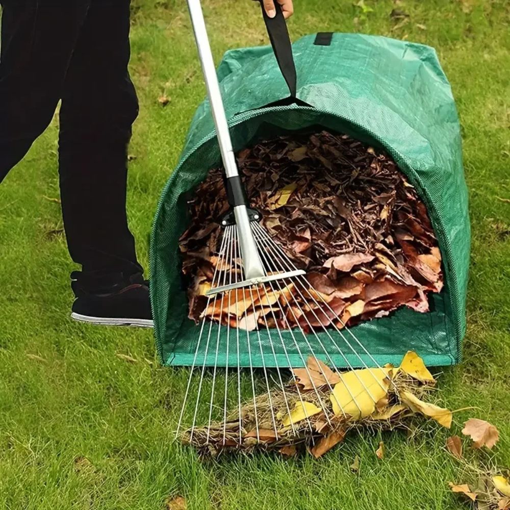 Reusable Garden Leaf Collector Bag – Heavy-Duty Yard Waste Trash Bag for Leaves, Grass & Debris - TARHUS
