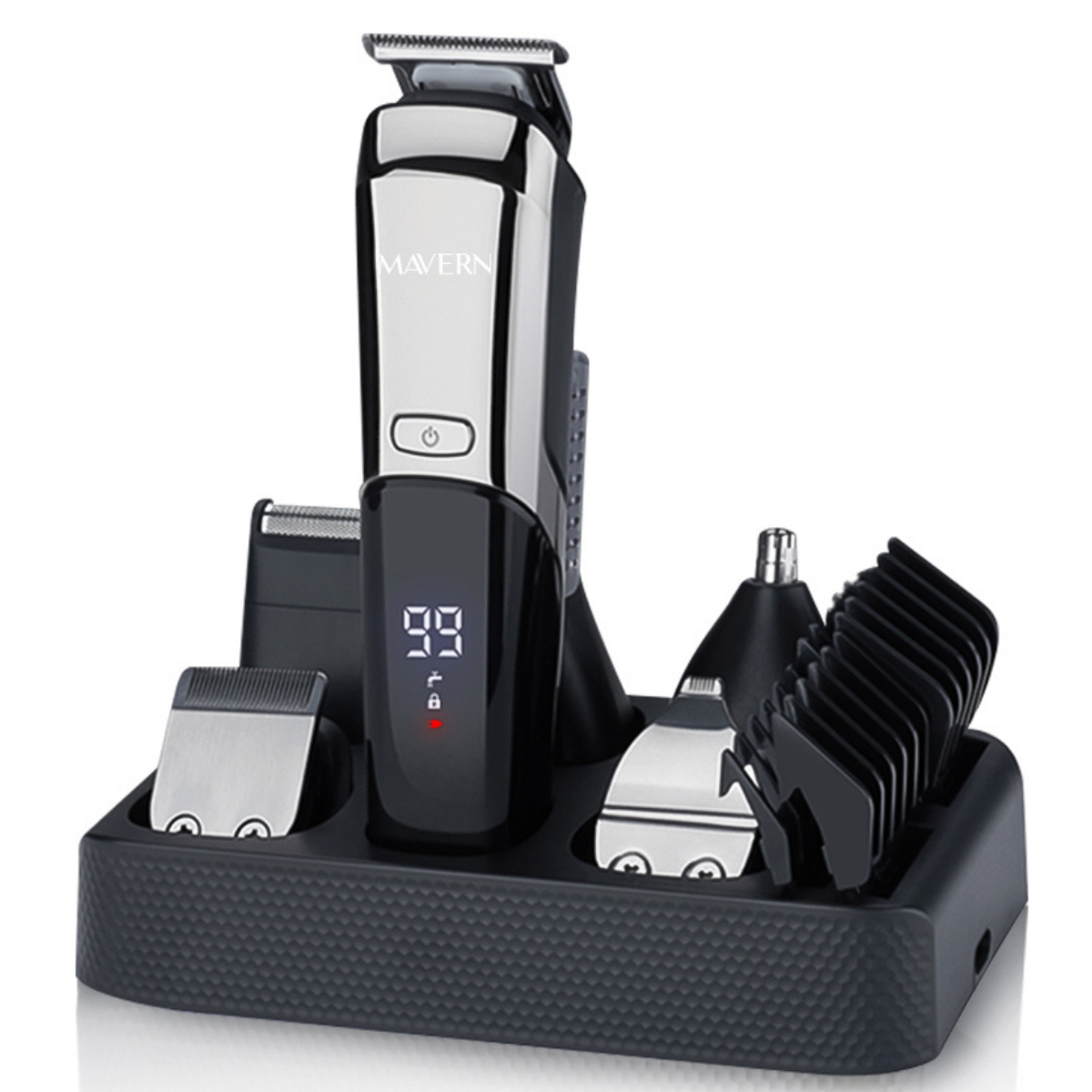 MAVERN | 6-in-1 Electric Beard Trimmer Kit for Men - TARHUS