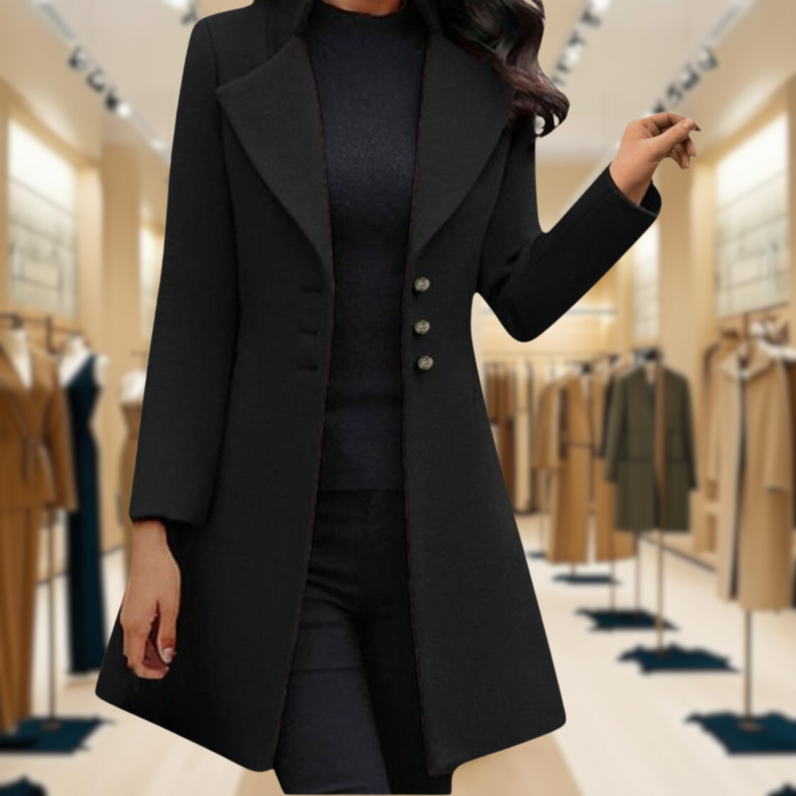 Vinci | Long Sleeve Coat - TARHUS