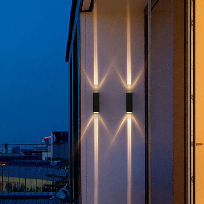 Modern Waterproof Outdoor Wall Light – Rectangular LED Wall Sconce for Porch, Patio & Garden - TARHUS