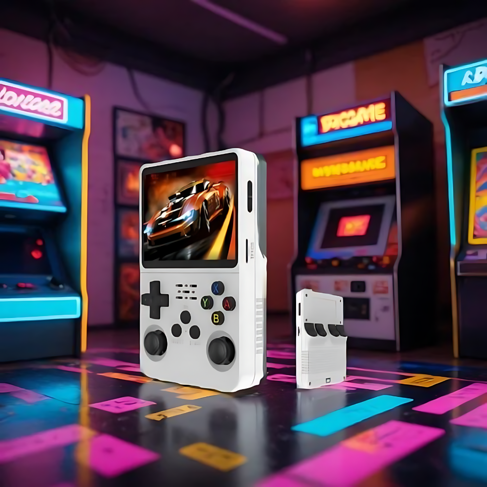 Retro Handheld Gaming Console – HD Screen, USB Rechargeable | Portable Game Player - TARHUS