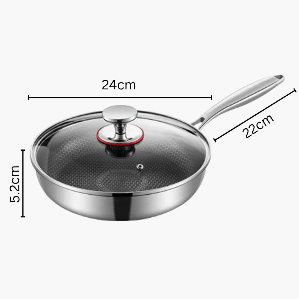 Stainless Steel Titan Pan | Non-Toxic Cookware – Even Heat Control TARHUS  Cookware