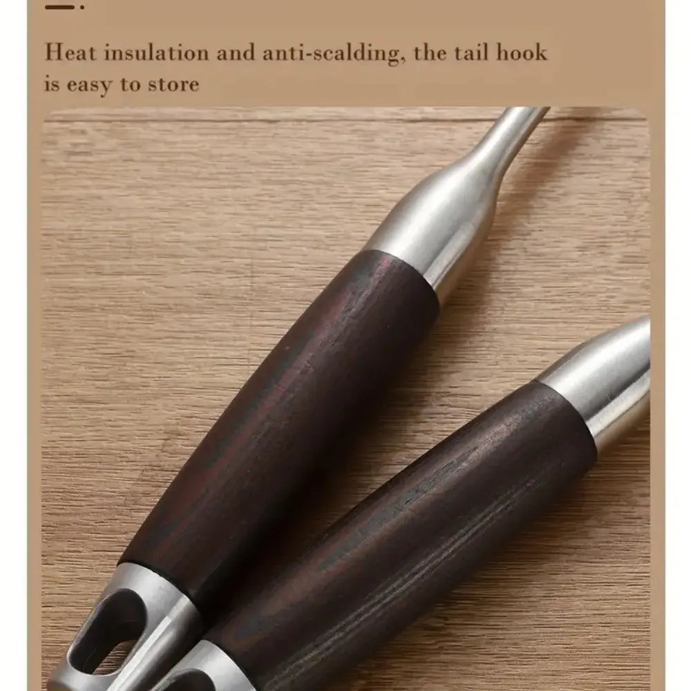 Stainless Steel Kitchen Utensil Set | 6-Piece Cookware – Durable & Elegant TARHUS  Cooking Utensils