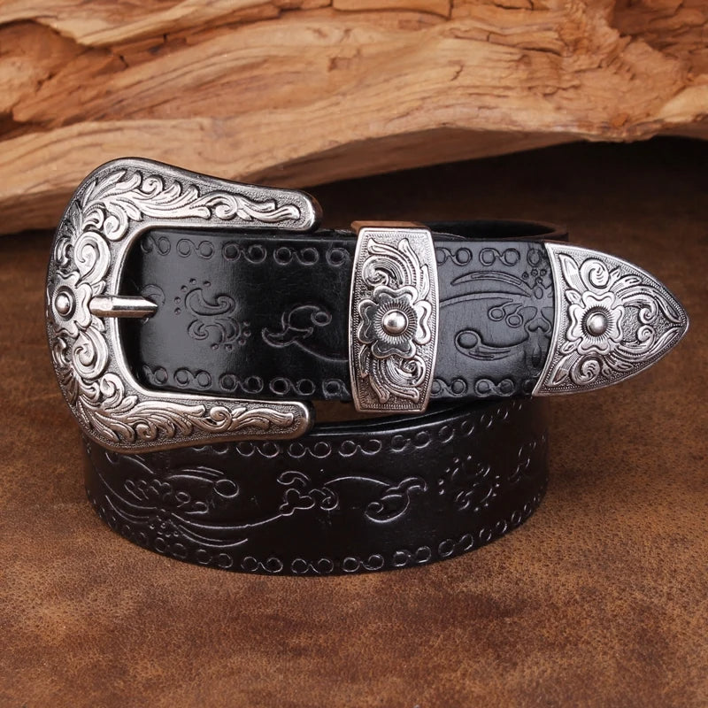 El Dorado Saddle Leather Belt