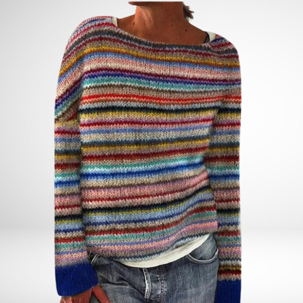 Sóley Icelandic Sweater - Hand-Knitted Wool Pullover for Timeless Warmth