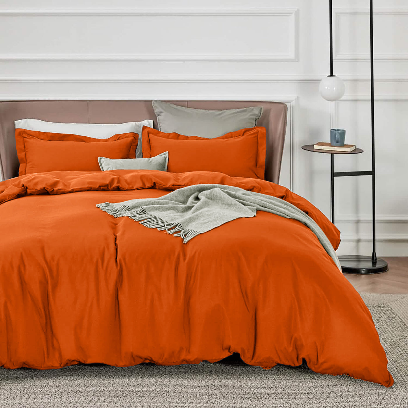 Egyptian Cotton Doona Cover Set TARHUS  Quilt Cover Set