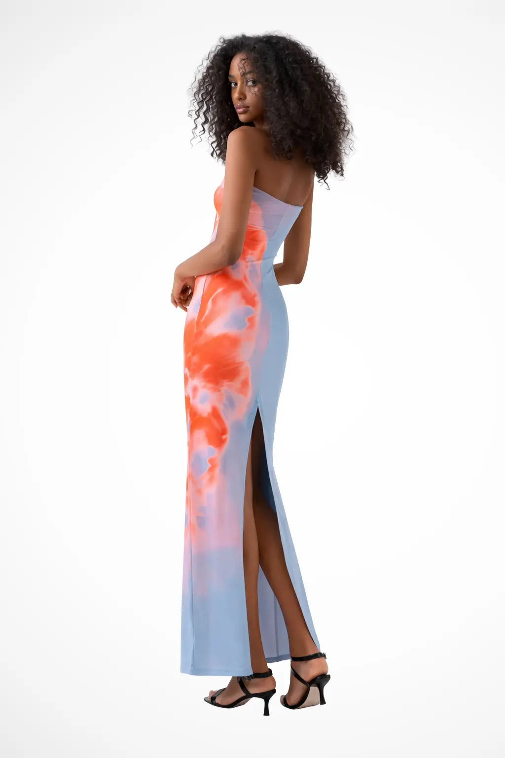 Aurea | Women Strapless Printed Maxi Beach Dress TARHUS  Maxi Dress