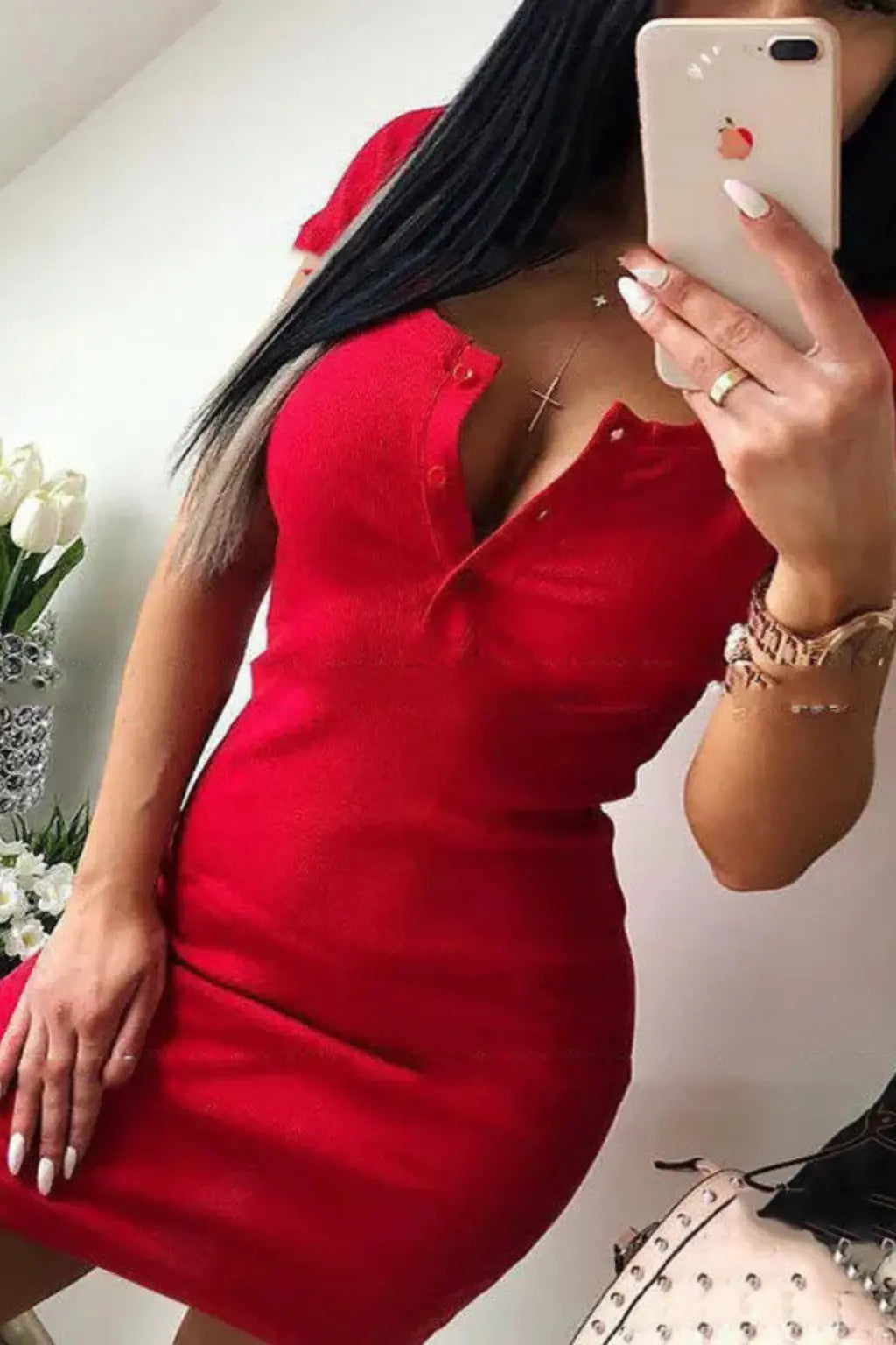 Louise | Women Strapless Ruched Mini Dress with Corset Fit TARHUS