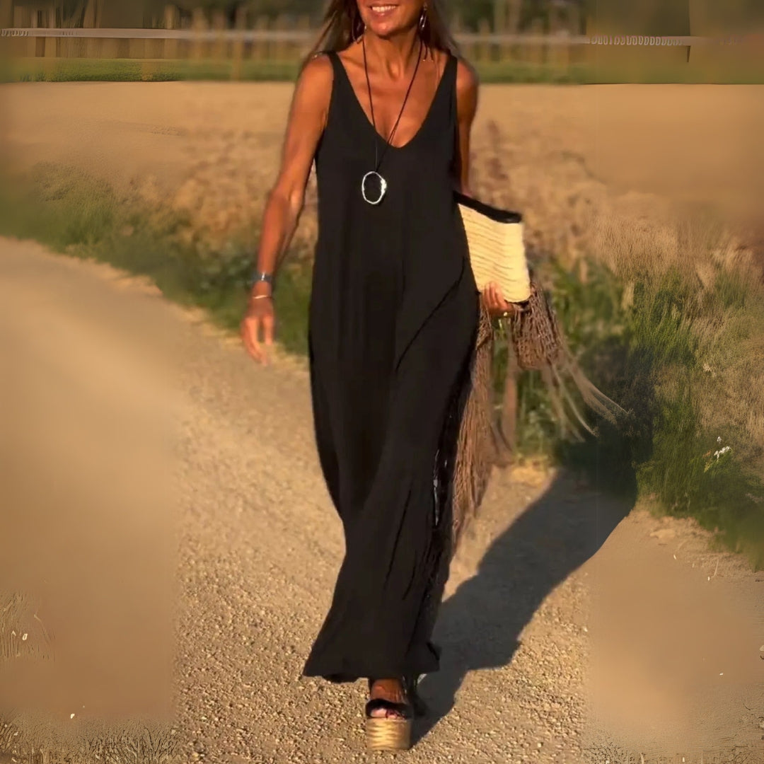 Arietta | Effortless Comfort Maxi Dress - TARHUS