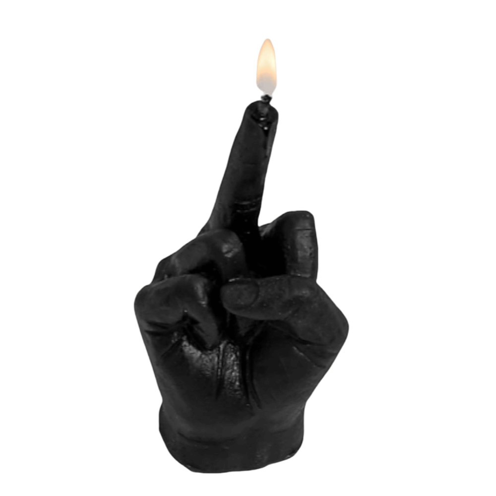 Sarcastic Gesture Candle