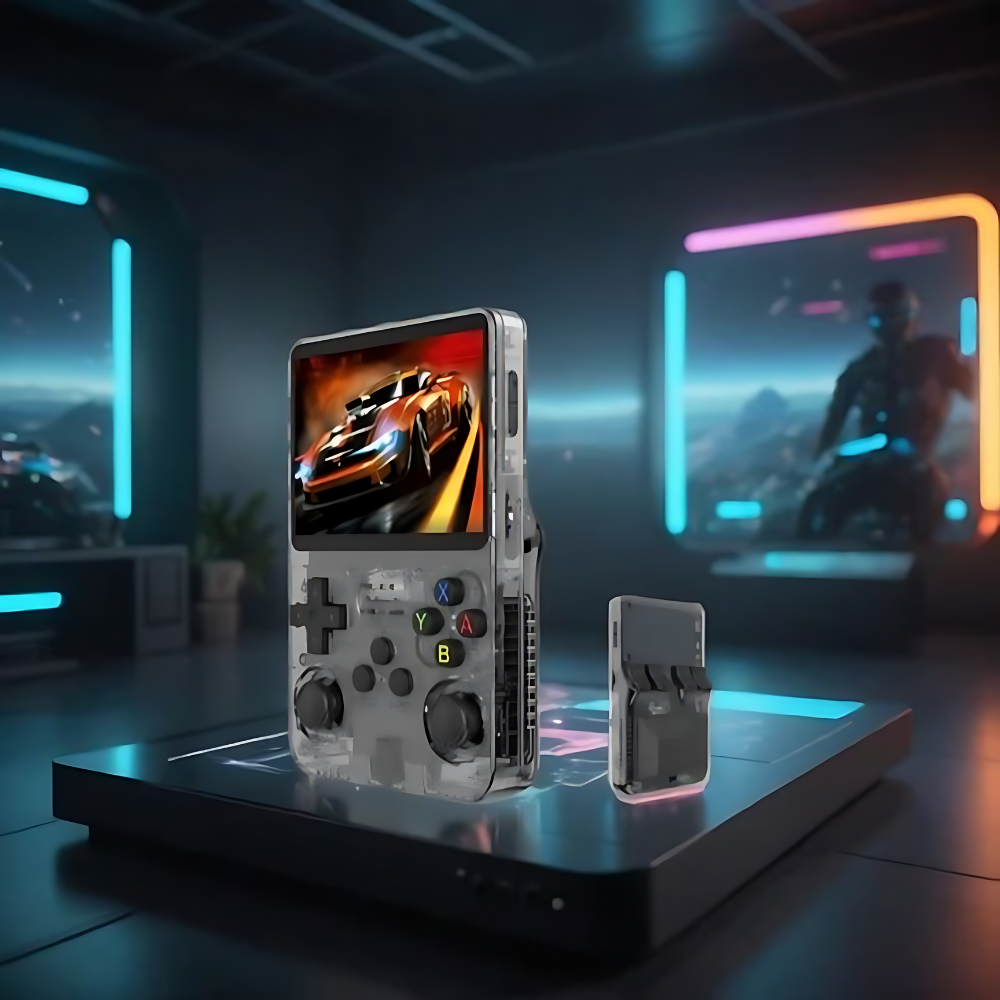 Retro Handheld Gaming Console – HD Screen, USB Rechargeable | Portable Game Player - TARHUS