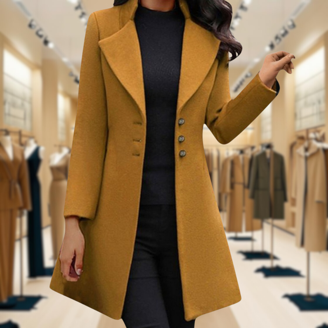 Vinci | Long Sleeve Coat - TARHUS