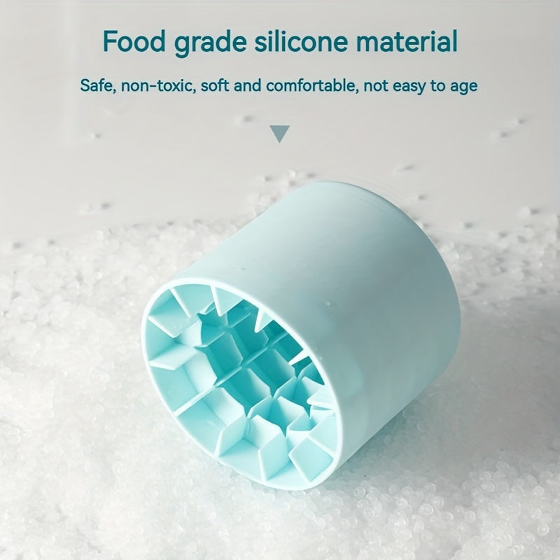 [Up to 60 Easy-Release Cubes] 1pc, Make Perfectly-Shaped Ice Cubes With This Easy-Release Silicone Ice Cube Mold - Holds Up To 60 Cubes! Kitchen Accessories TARHUS