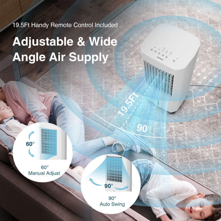 Coolora | Evaporative Air Cooler – Portable 3-in-1 Cooling Unit with 5L Tank & Remote