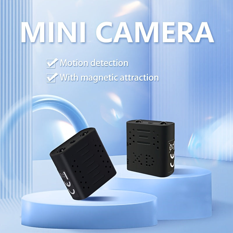 Mini HD Magnetic Security Camera with Night Vision & AI Motion Detection - TARHUS