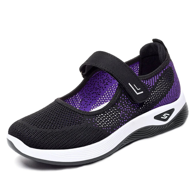 Hazel™ - Comfortable Orthopedic Black Sneakers