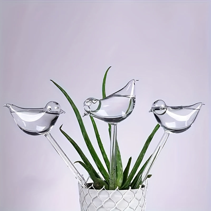 Automatic Plant Waterer - 1pc/2pcs Plastic Self-Watering Stakes Water Globe - Indoor & Outdoor Irrigation Device for Houseplant Garden Flower TARHUS