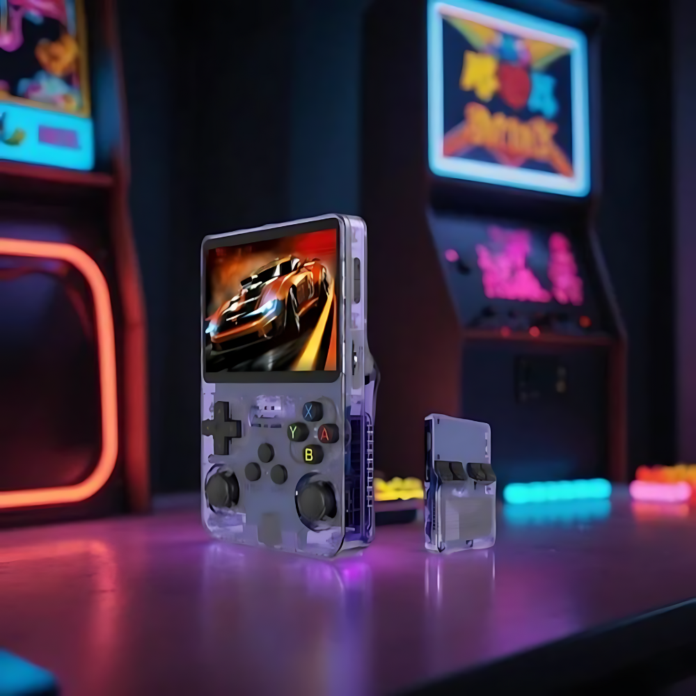 Retro Handheld Gaming Console – HD Screen, USB Rechargeable | Portable Game Player - TARHUS