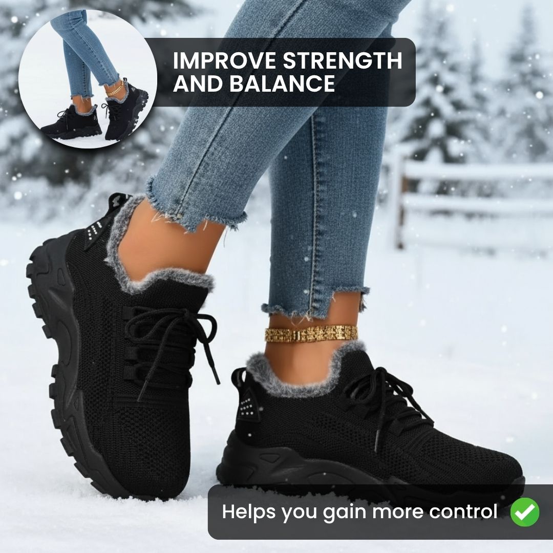 Warm & Supportive Walking Shoes – Cozy Fit & Everyday Stability TARHUS