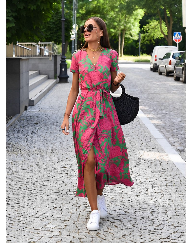 Kelsey™ | Floral Print Dress