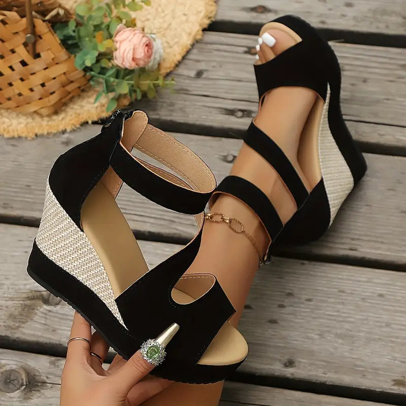 Valencia | Orthopedic Wedge Sandals – Comfortable Women’s Wedges with Arch Support TARHUS