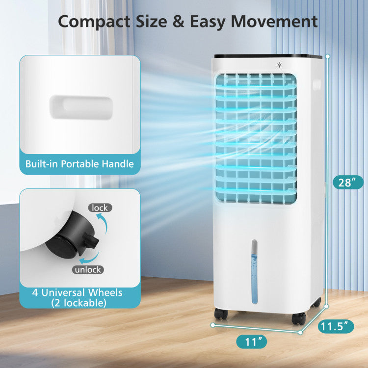 Soraya | 4-in-1 Air Cooler – High-Capacity Evaporative Cooling with 12L Tank & Ice Packs