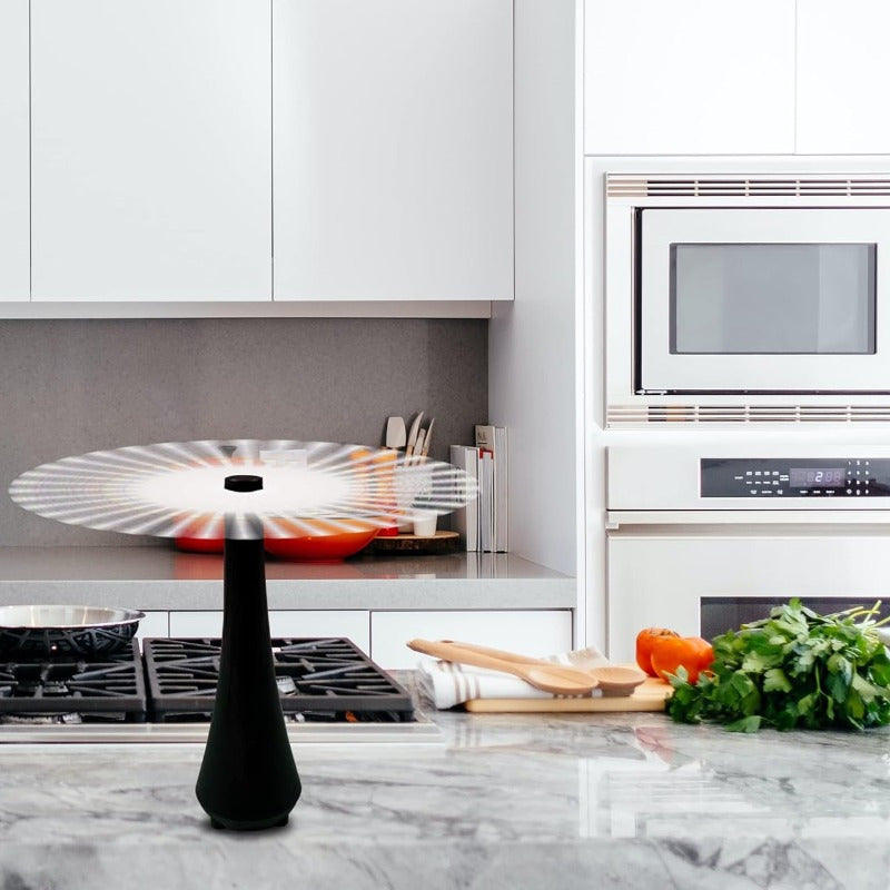 2-Pack Portable Fly Repellent Fans – Battery-Operated Tabletop Fans TARHUS