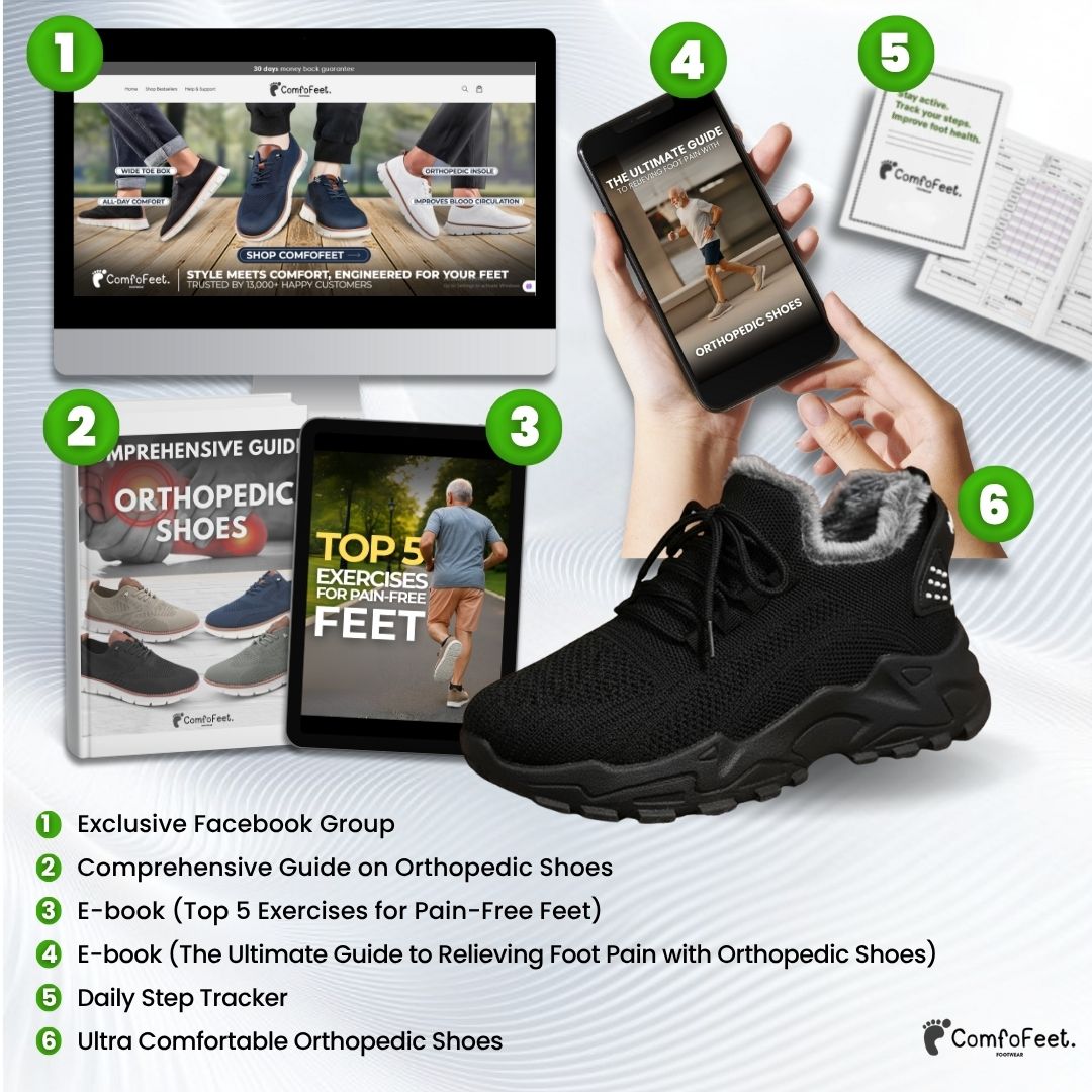 Warm & Supportive Walking Shoes – Cozy Fit & Everyday Stability TARHUS