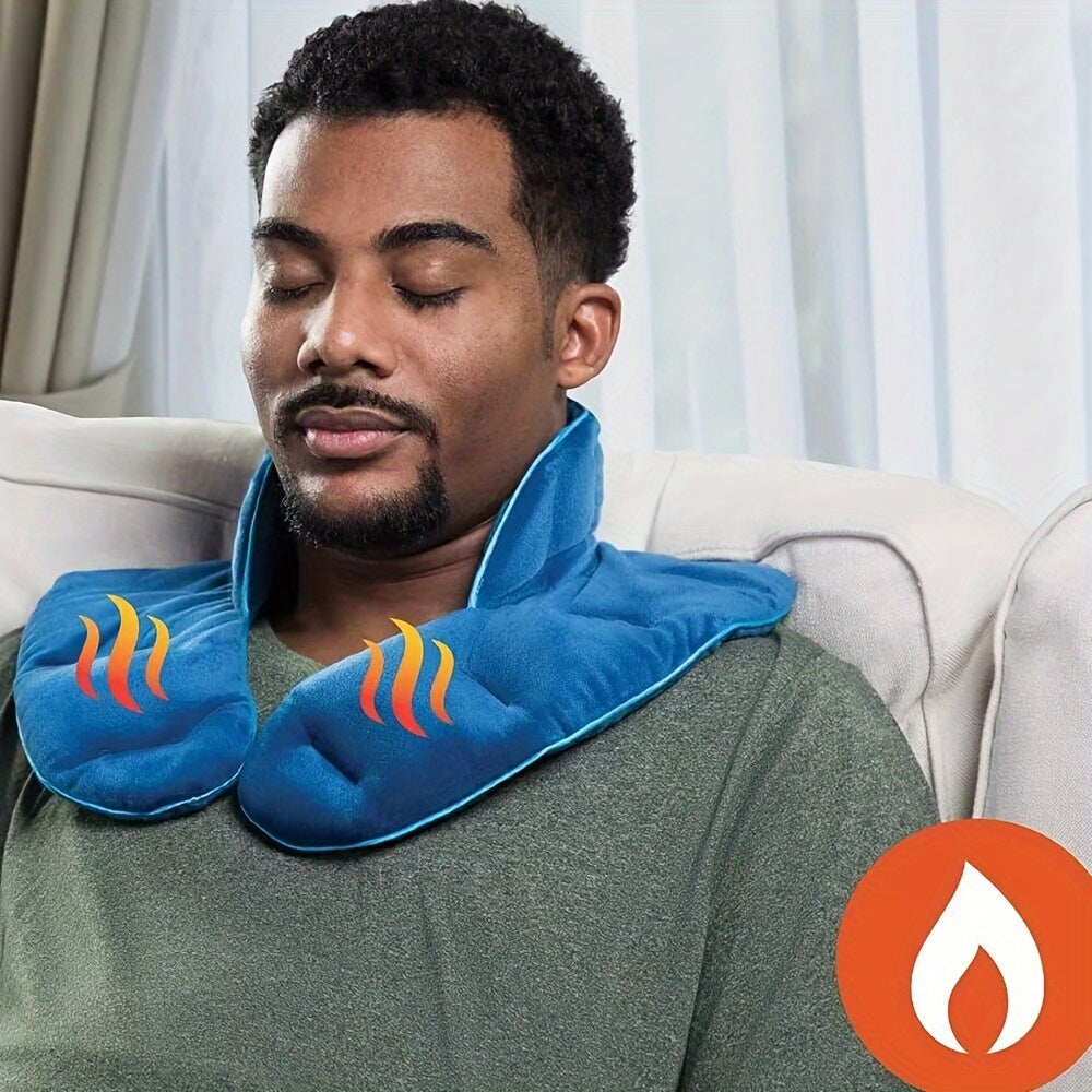 Microwavable Neck & Shoulder Heating Pad – Soft Comfort Wrap for Relaxation TARHUS