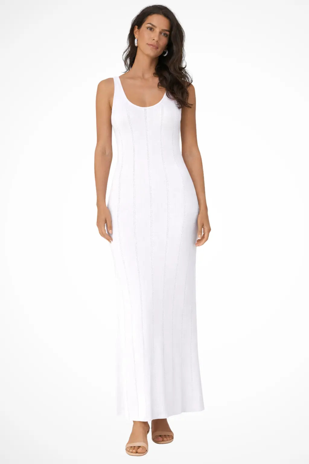 Serena | Women Sleeveless Knit Maxi Summer Wedding Guest Dress TARHUS  Maxi Dress