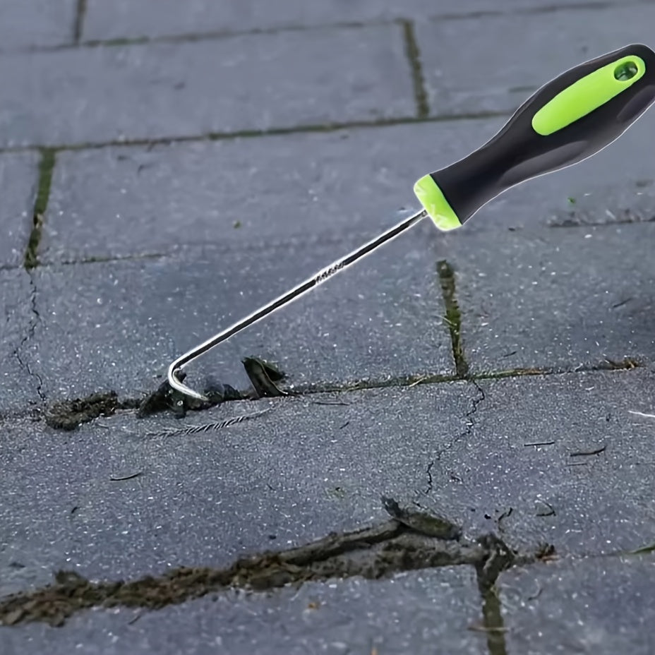 Metal U-Shaped Ground Nail Remover Hook for Garden Cracks and Paving Gaps TARHUS
