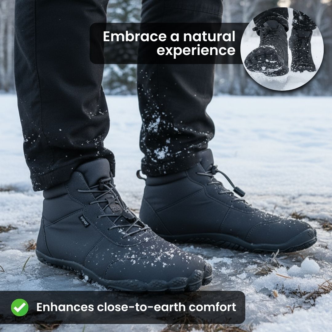 Non-Slip & Water-Resistant Winter Shoes – Wide Toe Box Comfort TARHUS