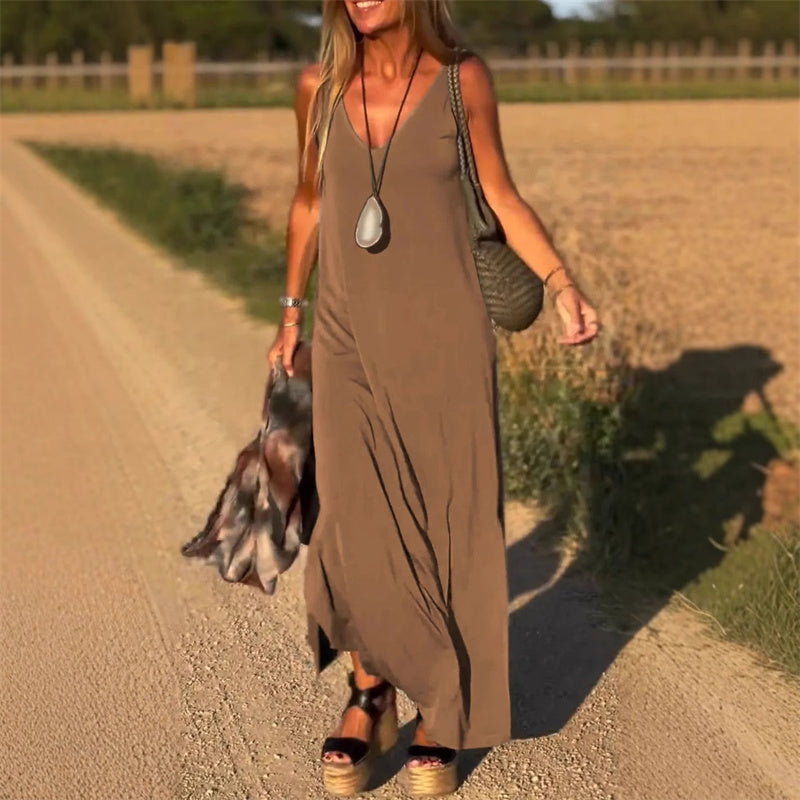 Arietta | Effortless Comfort Maxi Dress - TARHUS