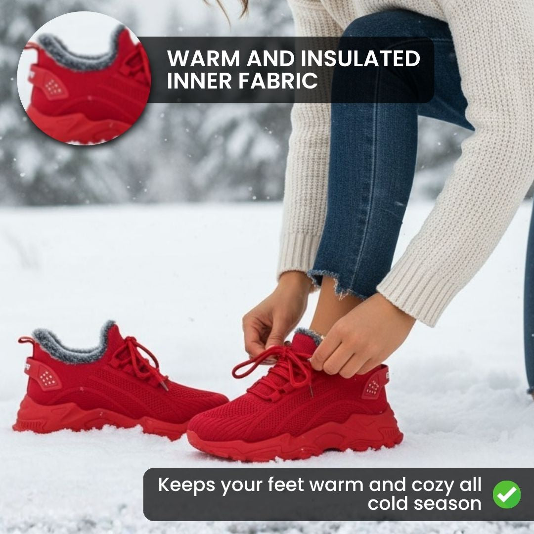 Warm & Supportive Walking Shoes – Cozy Fit & Everyday Stability TARHUS