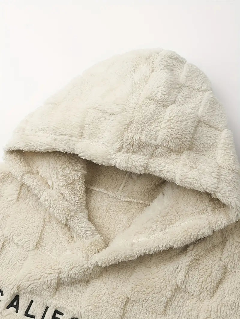 California Fluffy Oversized Hoodie – Ultra-Soft Fleece for Men - TARHUS