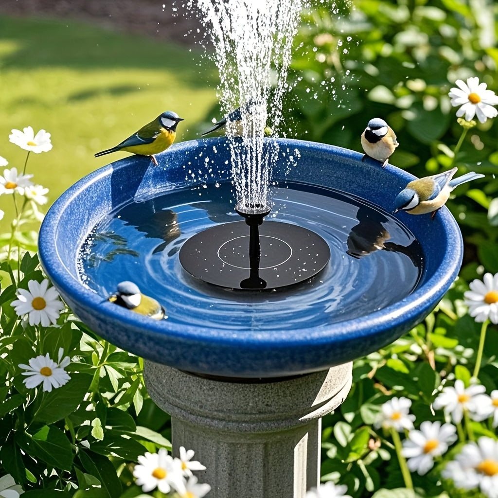Solar Fountain Pump for Bird Baths & Ponds – Solar Powered, Eco-Friendly Garden Decoration - TARHUS